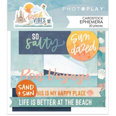 PhotoPlay Beach Vibes Die Cuts - Ephemera